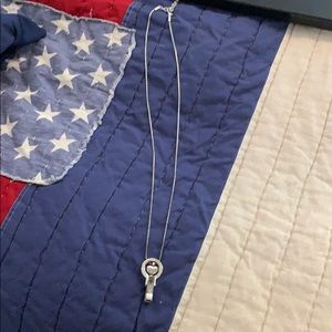 Badge holder necklace